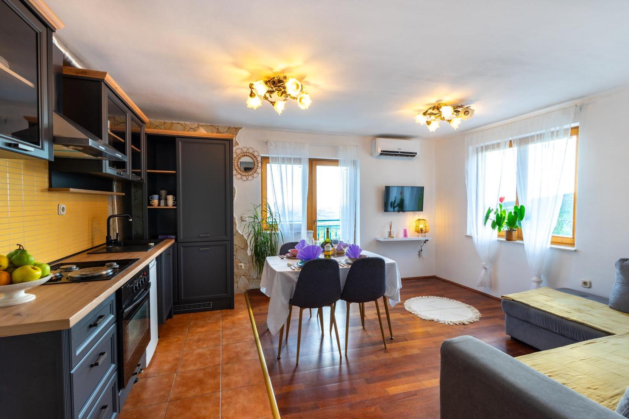 Вилла Olive Garden House In Zrnovnica With A View & Bbq Экстерьер фото